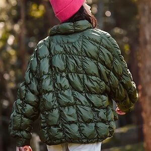 Free people scrunchy glossy pippa packable puffer